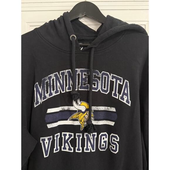 Minnesota Vikings Black NFL Football Hoodie Size XL - Picture 2 of 5